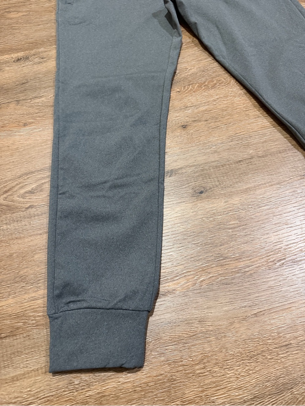 Gradual High-Waist Drawstring Active Joggers in Charcoal - Picture 5 of 11